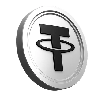 Illustration du coin Tether USDT dans la plateforme, section Information